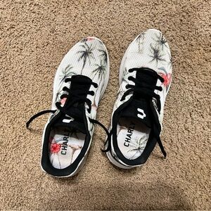 Tropical Sneakers with Black Laces